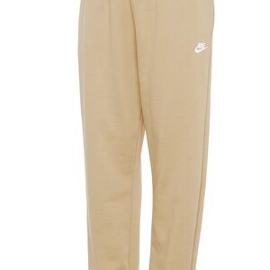 Women Nike Light Tan Sweatpants